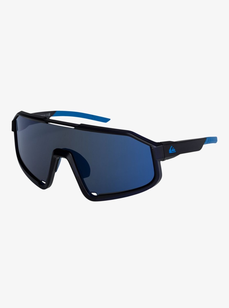 Hombre Quiksilver Gafas De Sol | Slash - Gafas De Sol Para Hombre Navy/Flash Blue