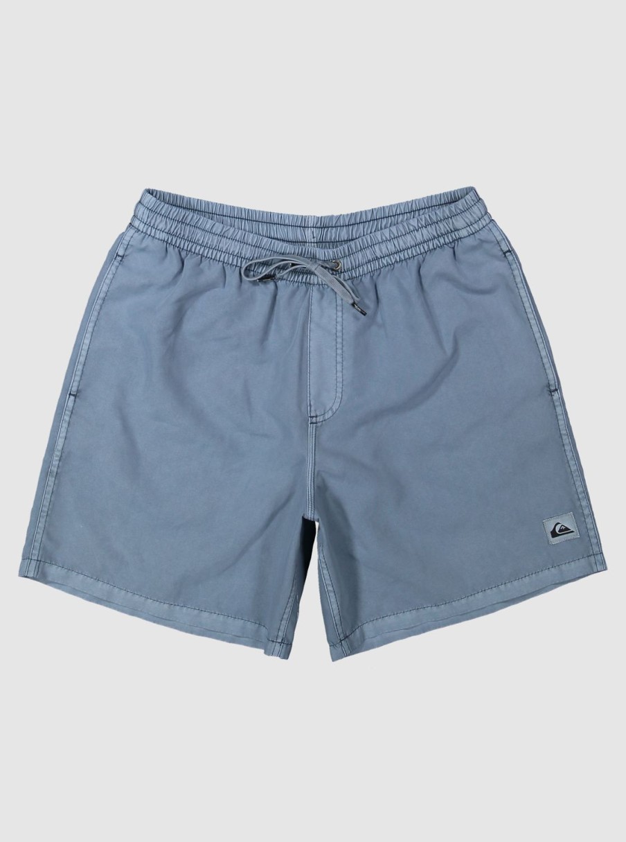 Hombre Quiksilver Trajes De Bano | Everyday Surfwash 17" - Short De Natacion Para Hombre Bering Sea