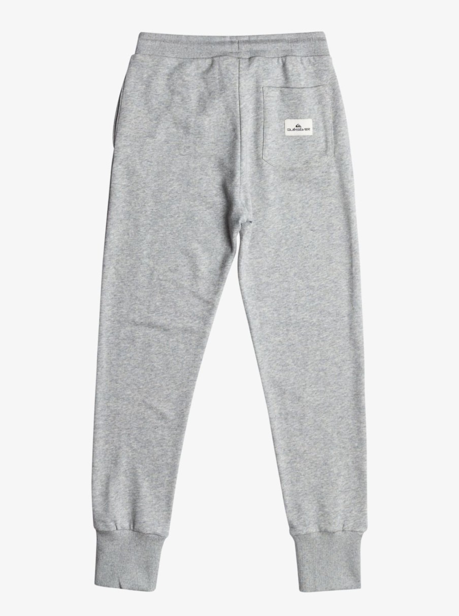 Nino Quiksilver Pantalones | Easy Day Slim - Pantalon De Chandal Para Chicos 8-16 Light Grey Heather