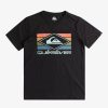 Nino Quiksilver Camisetas | Qs Rainbow - Camiseta Para Chicos 8-16 Black