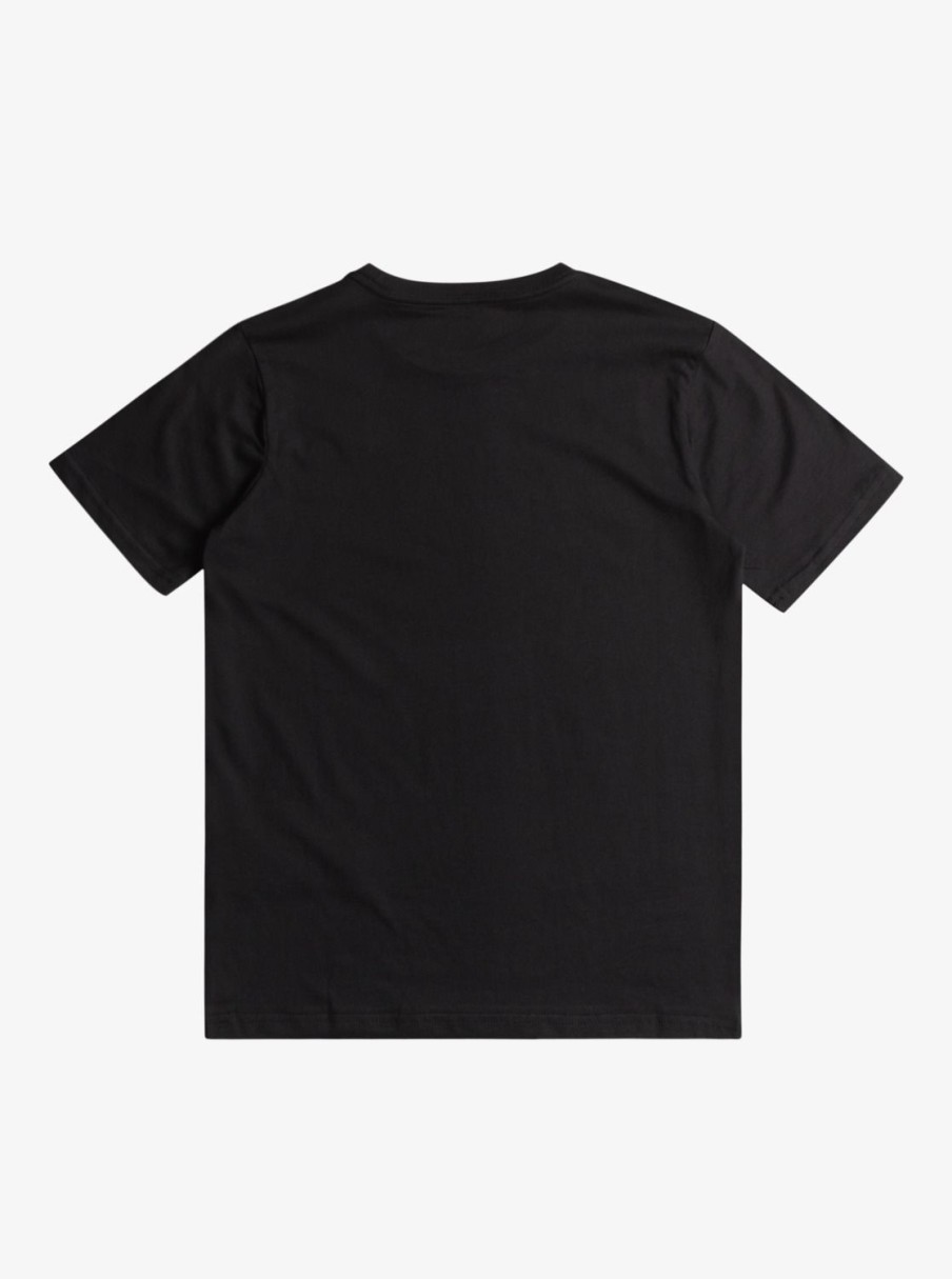 Nino Quiksilver Camisetas | Qs Rainbow - Camiseta Para Chicos 8-16 Black