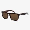 Hombre Quiksilver Gafas De Sol | Ferris - Gafas De Sol Para Hombre Brown Tortoise/Brown