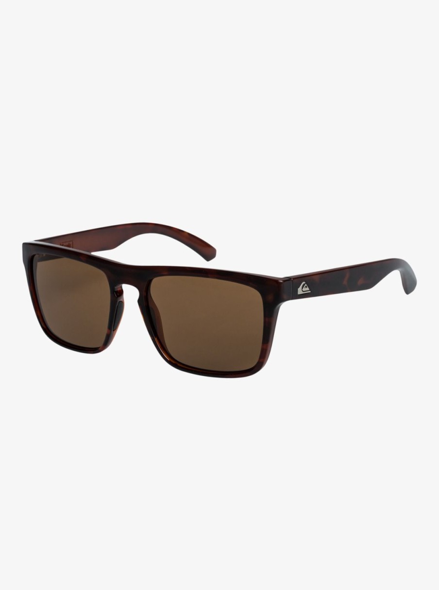 Hombre Quiksilver Gafas De Sol | Ferris - Gafas De Sol Para Hombre Brown Tortoise/Brown