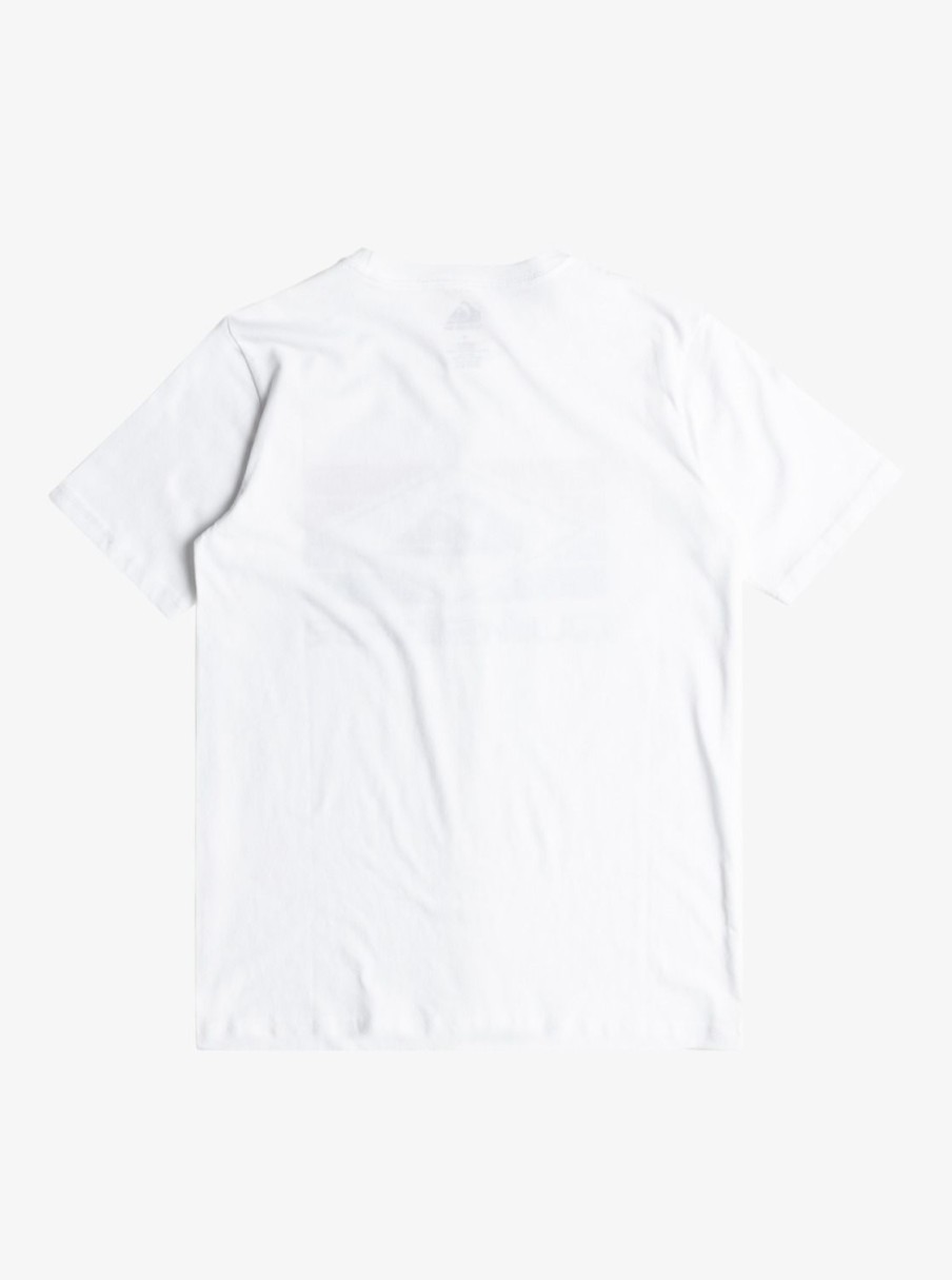 Nino Quiksilver Camisetas | Qs Rainbow - Camiseta Para Chicos 8-16 White