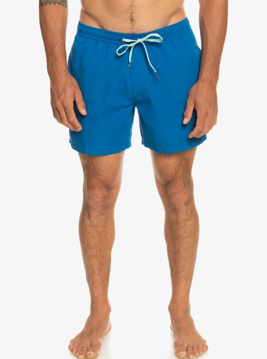 Hombre Quiksilver Trajes De Bano | Everyday 15" - Short De Natacion Para Hombre Snorkel Blue