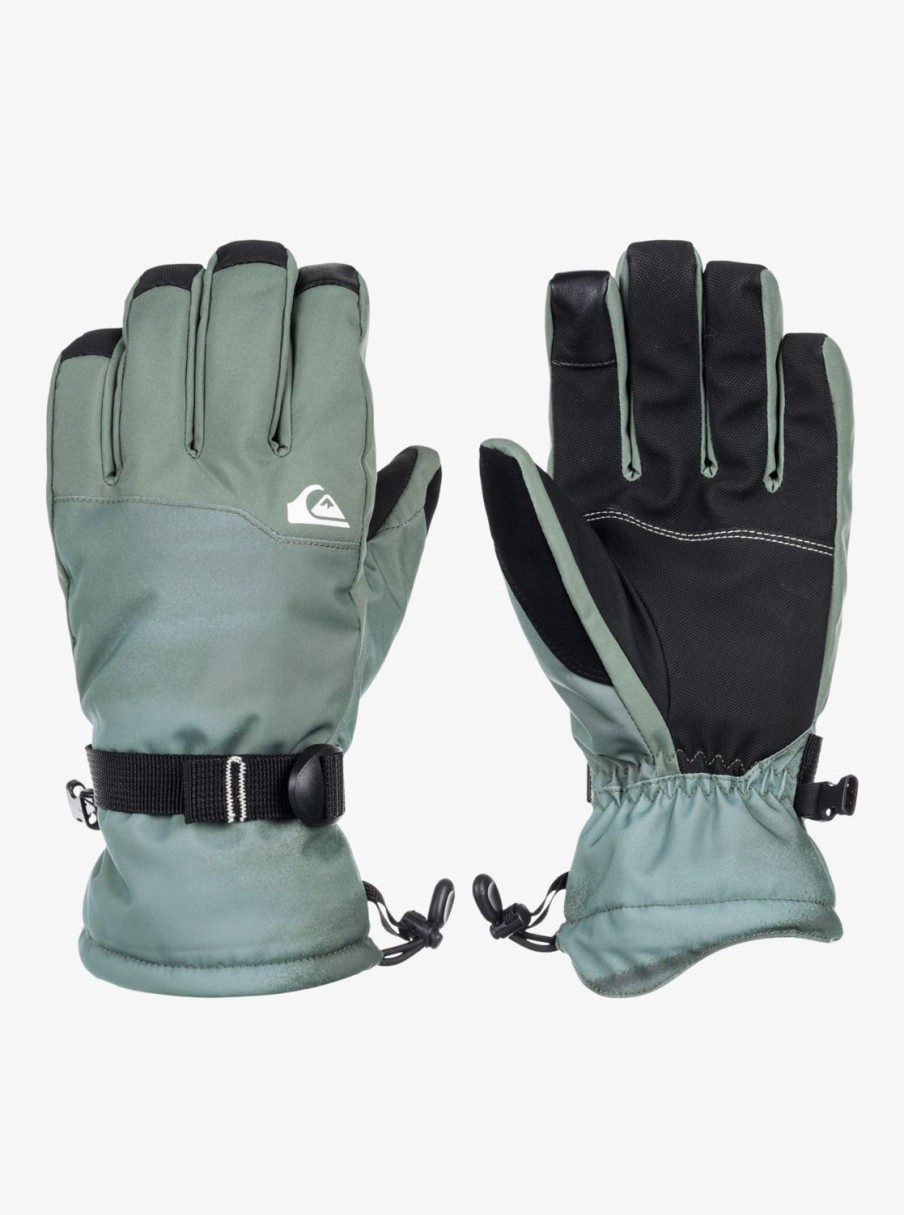 Hombre Quiksilver Accesorios | Mission - Guantes Para Snowboard/Esqui Para Hombre Break Off Laurel Wreath