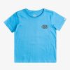 Nino Quiksilver Camisetas | Retro Wave - Camiseta Para Chicos 8-16 Azure Blue