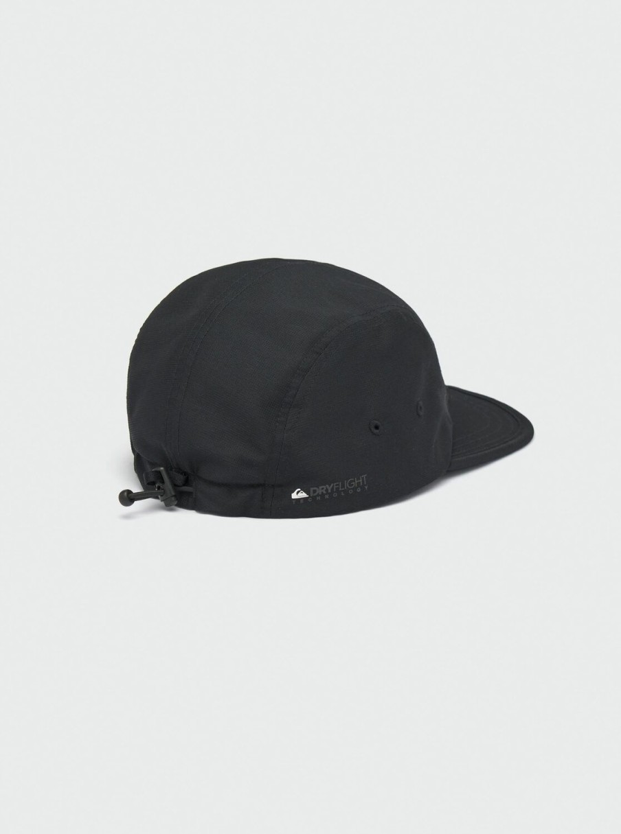 Hombre Quiksilver Gorras & Sombreros | Avnier Contrast - Gorra Tecnica Black