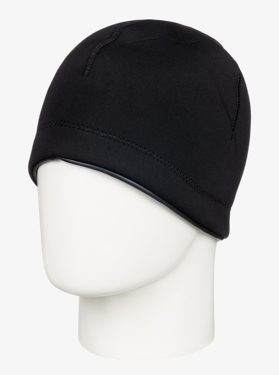 Hombre Quiksilver Trajes De Surf | 2Mm Marathon Sessions - Gorro De Neopreno Para Surf Para Hombre Black