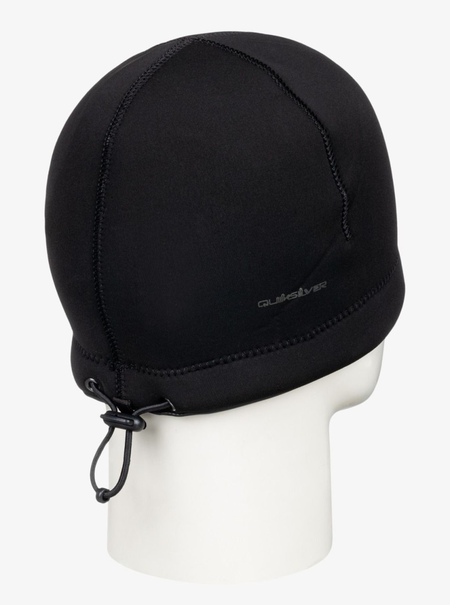 Hombre Quiksilver Trajes De Surf | 2Mm Marathon Sessions - Gorro De Neopreno Para Surf Para Hombre Black