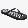 Nino Quiksilver Chanclas | Java Wordmark - Chanclas Para Chicos Black/Black/White