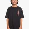 Nino Quiksilver Camisetas | Radical Times - Camiseta Para Chicos 10-16 Black