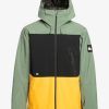 Hombre Quiksilver Chaquetas De Snow | Sycamore - Chaqueta Tecnica Snow Para Hombre Laurel Wreath