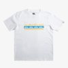 Nino Quiksilver Camisetas | Omni Check Turn - Camiseta Para Chicos 8-16 White