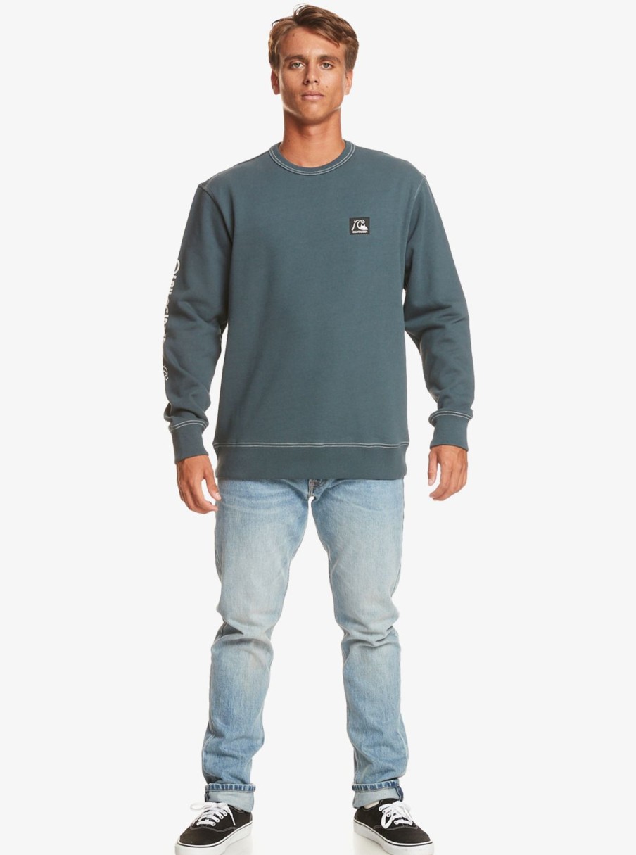 Hombre Quiksilver Sudaderas & Jerseis | The Original - Sudadera Para Hombre Midnight Navy