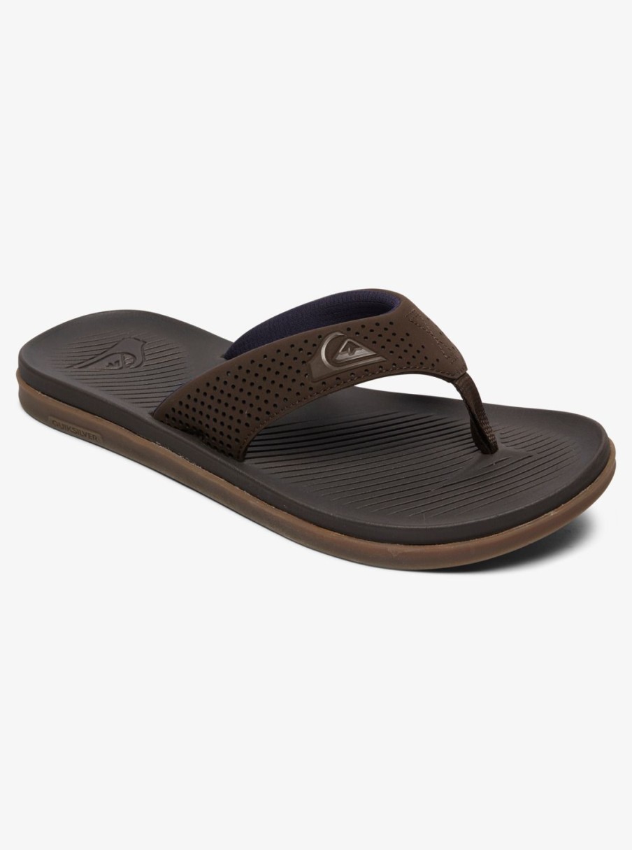 Hombre Quiksilver | Haleiwa Plus - Sandalias Para Hombre Brown/Brown/Brown