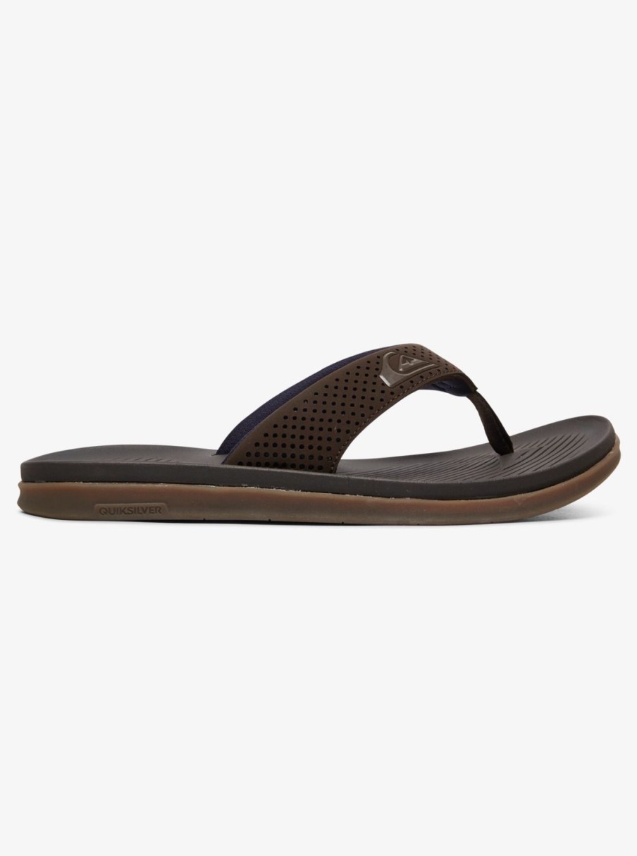 Hombre Quiksilver | Haleiwa Plus - Sandalias Para Hombre Brown/Brown/Brown