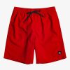 Hombre Quiksilver Trajes De Bano | Everyday 15" - Short De Natacion Para Hombre High Risk Red