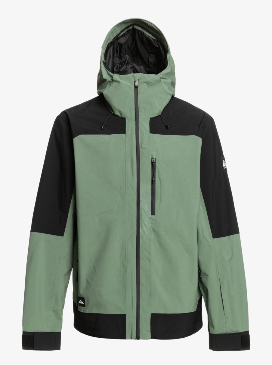 Hombre Quiksilver Chaquetas De Snow | Ultralight 20K - Chaqueta Tecnica Snow Para Hombre Laurel Wreath