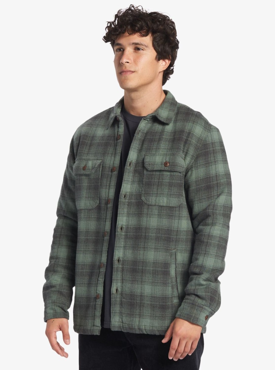 Hombre Quiksilver Camisas | Camus - Camisola Para Hombre Laurel Wreath Camus