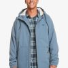 Hombre Quiksilver Chaquetas & Abrigos | Final Call - Parka Resistente Al Agua Para Hombre Bering Sea