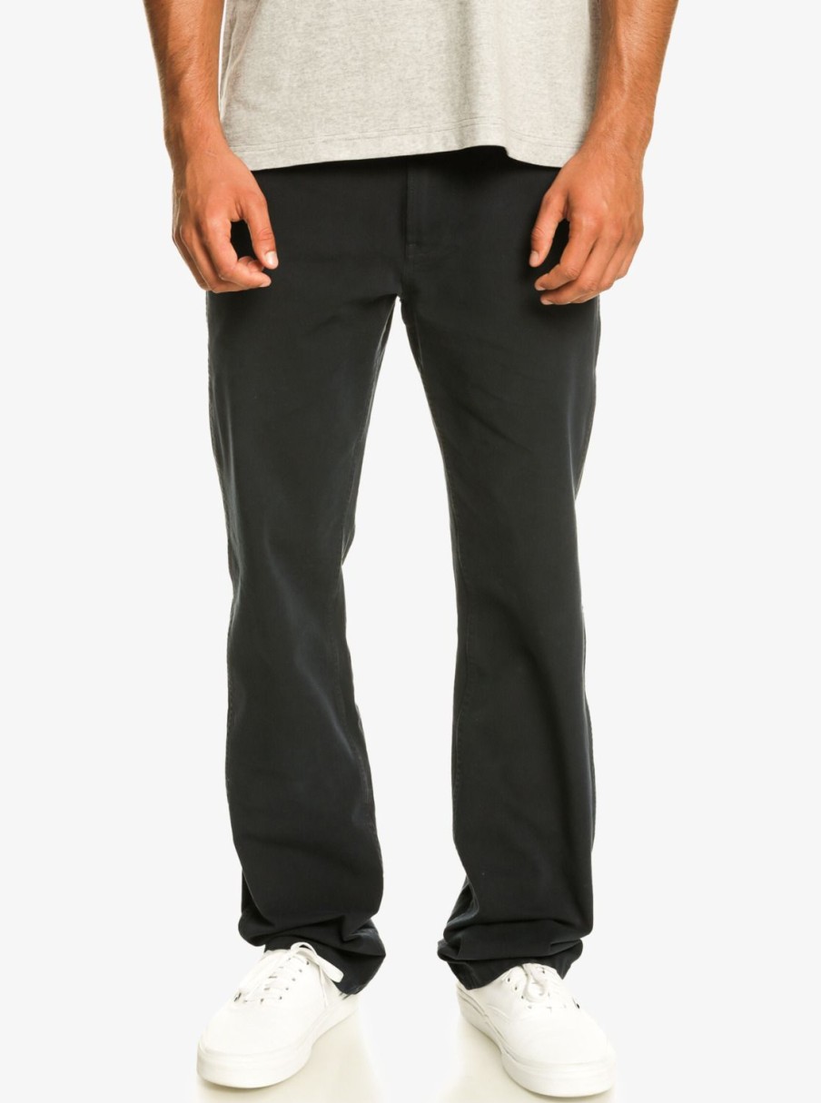 Hombre Quiksilver Pantalones | Krandy 5 Pockets - Pantalones Para Hombre Navy Blazer