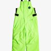 Nino Quiksilver Accesorios | Boogie Kids - Pantalon Tecnico Snow Para Chicos 2-7 Green Gecko