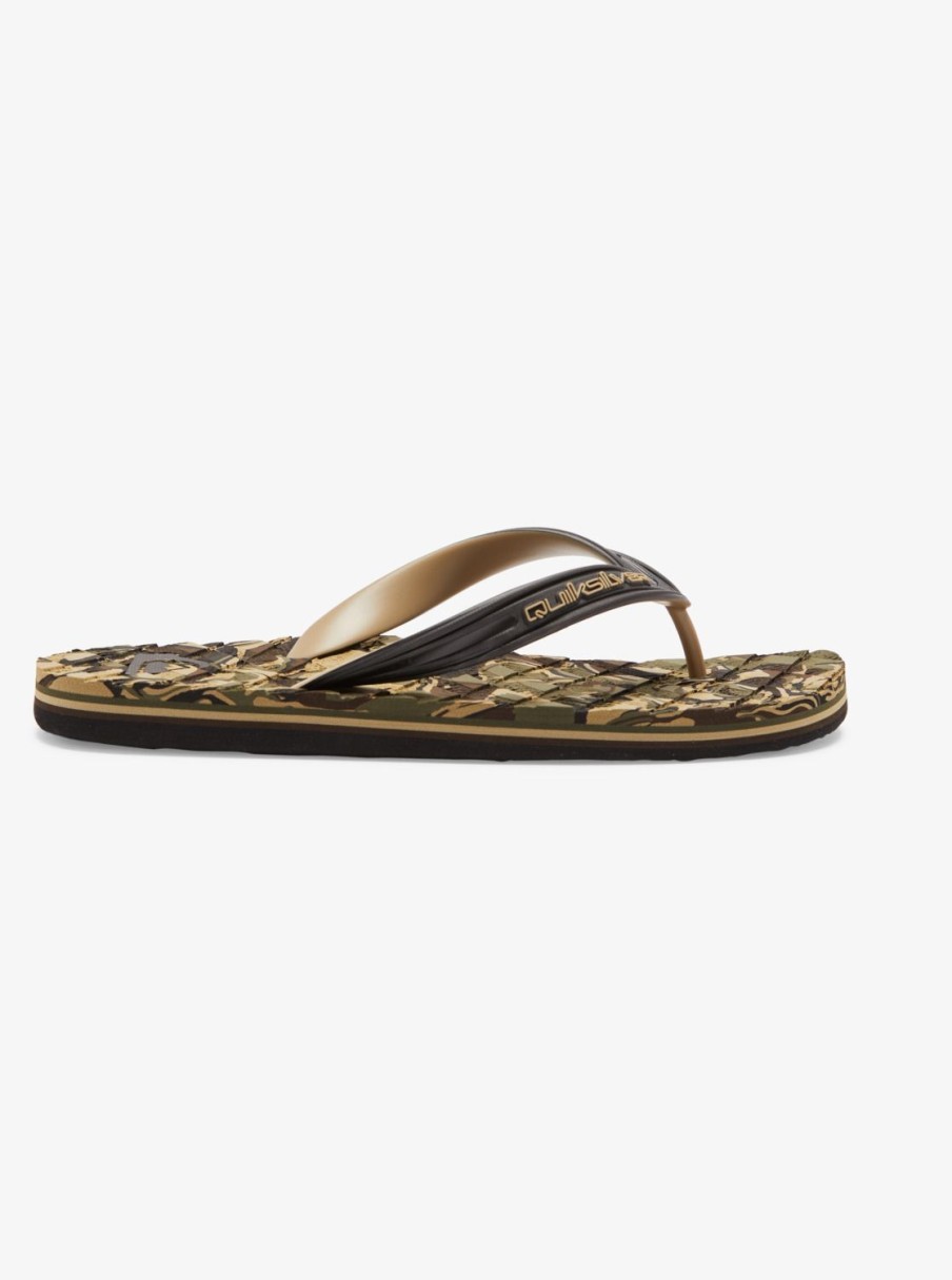 Hombre Quiksilver | Oahuey - Sandalias Para Hombre Green 2