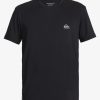 Hombre Quiksilver Camisetas & Polos | Lap Time - Camiseta Para Hombre True Black