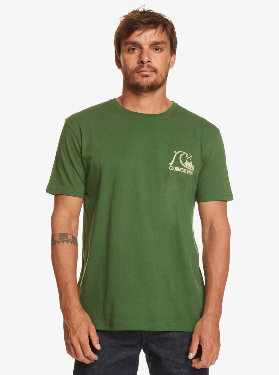 Hombre Quiksilver Camisetas & Polos | The Original - Camiseta Para Hombre Greener Pastures