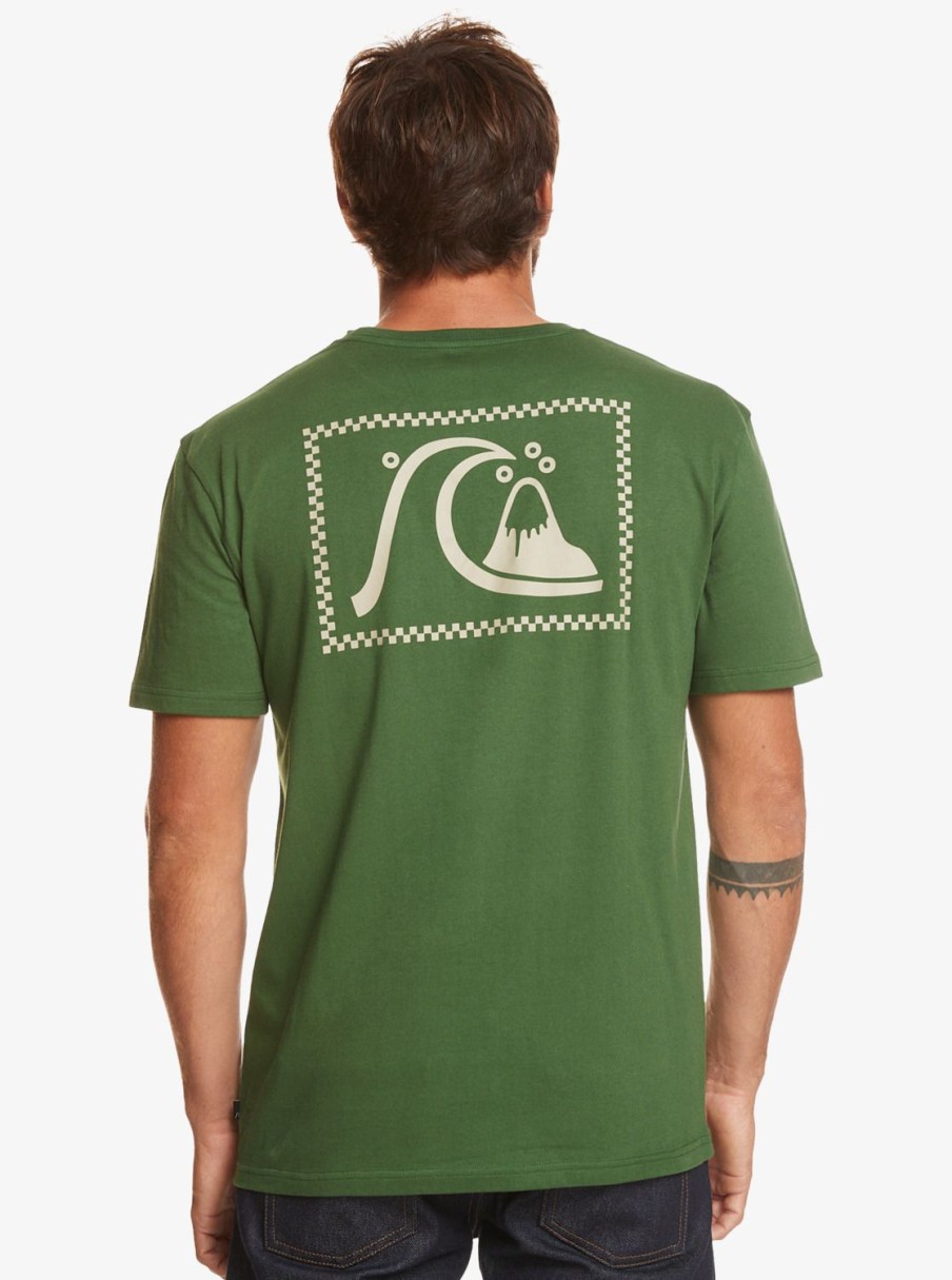 Hombre Quiksilver Camisetas & Polos | The Original - Camiseta Para Hombre Greener Pastures