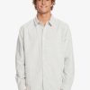 Hombre Quiksilver Camisas | Covesea - Camisa De Manga Larga Para Hombre Estate Blue Covesea