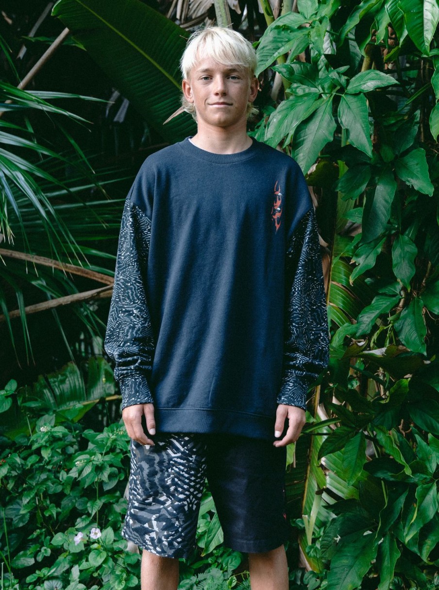 Nino Quiksilver Sudaderas | Radical Times - Sudadera Para Chicos 10-16 Black