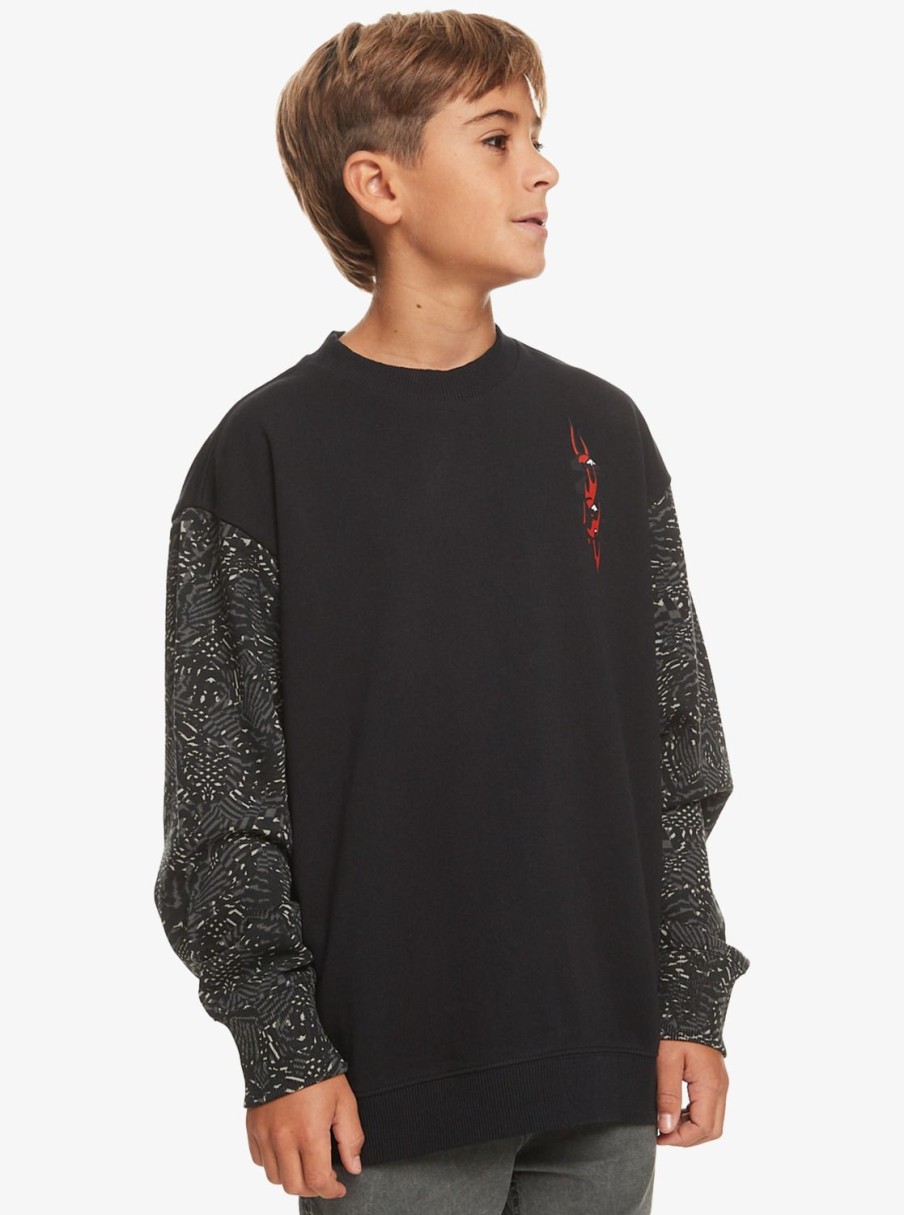 Nino Quiksilver Sudaderas | Radical Times - Sudadera Para Chicos 10-16 Black