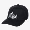 Hombre Quiksilver Fundas De Surf | Surfwash - Gorra Con Ajuste Posterior A Presion Para Hombre Black