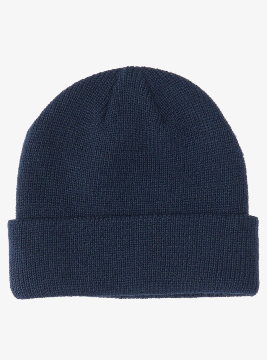 Hombre Quiksilver Accesorios | Performer - Gorro Con Dobladillo Para Hombre Naval Academy