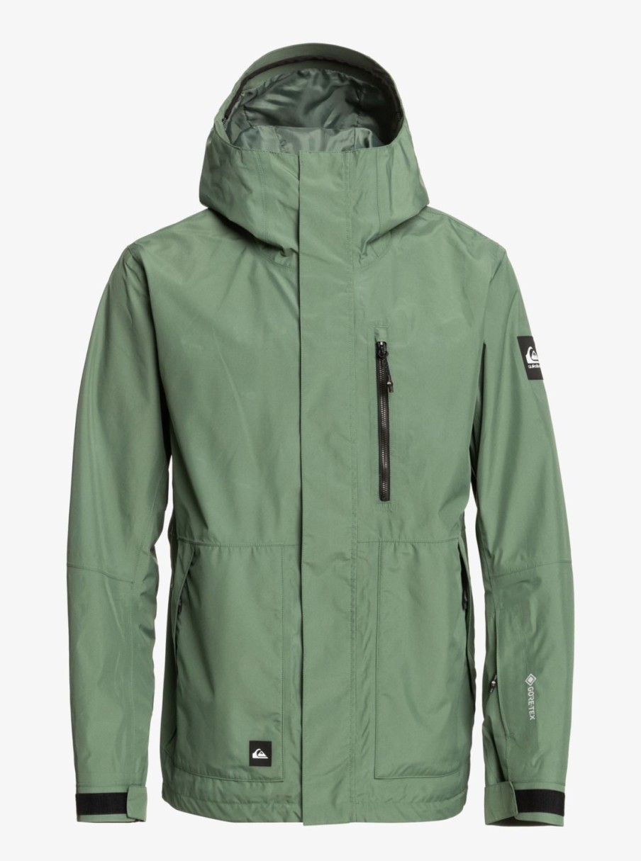 Hombre Quiksilver Chaquetas De Snow | Mission Gore-Tex® - Chaqueta Para Nieve Para Hombre Laurel Wreath