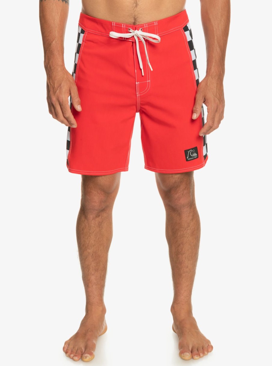 Hombre Quiksilver Boardshorts | Original Arch 18" - Boardshorts Para Hombre High Risk Red