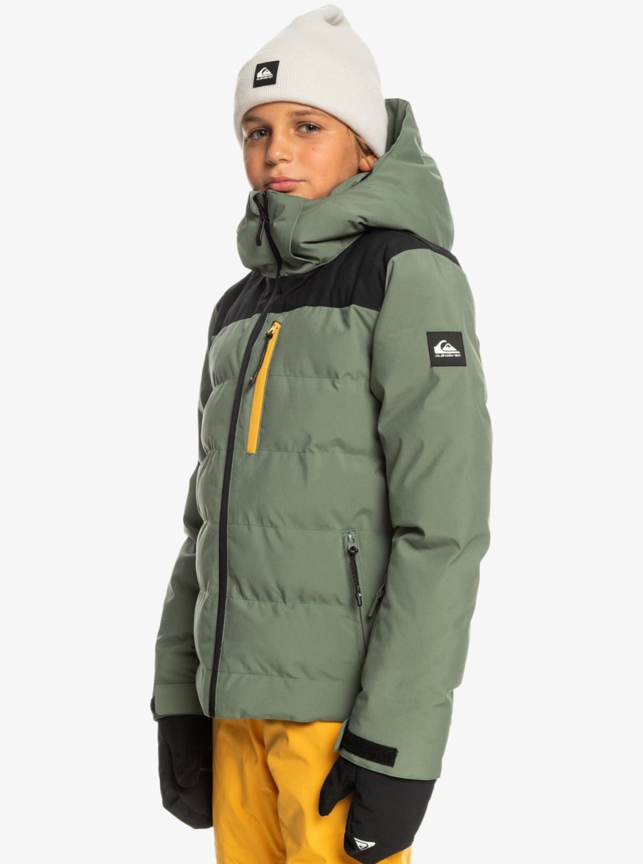 Nino Quiksilver Accesorios | The Edge - Chaqueta Tecnica Snow Para Chicos Laurel Wreath