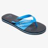 Nino Quiksilver Chanclas | Molokai Word Block - Chanclas Para Chicos Blue/Black/Blue