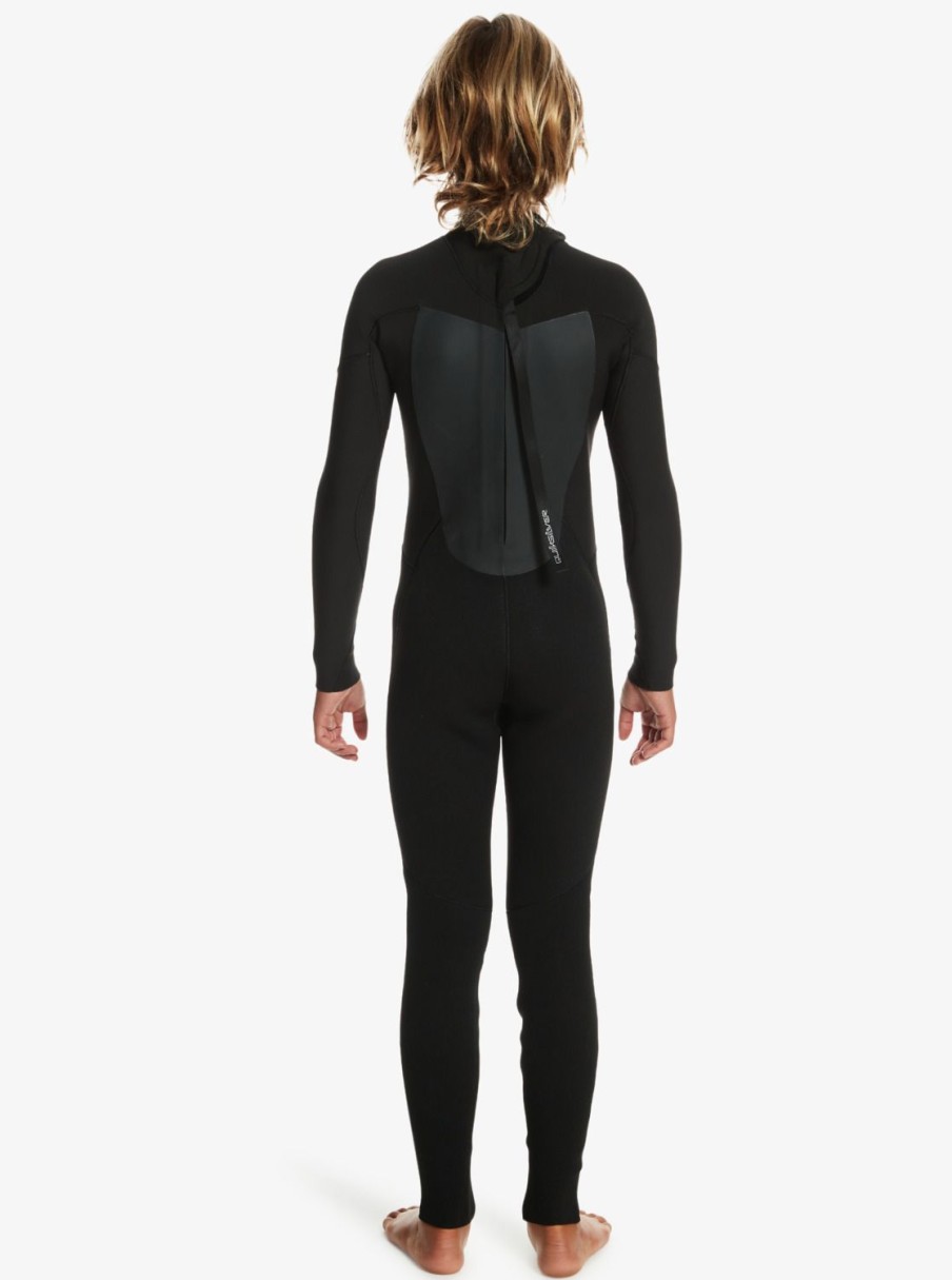 Nino Quiksilver Trajes De Surf | 3/2Mm Prologue - Back Zip Wetsuit For Boys Black