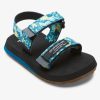 Nino Quiksilver Chanclas | Monkey Caged - Sandalias Para Bebes Blue/Blue/Yellow