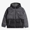 Nino Quiksilver Chaquetas & Abrigos | Wolfs Shoulders - Chaqueta Acolchada Para Chicos 8-16 Iron Gate