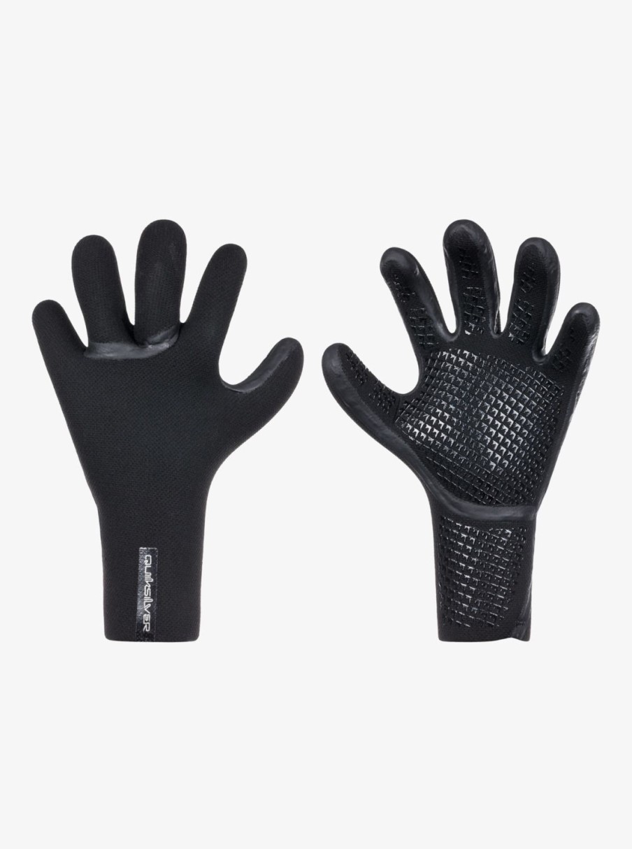 Nino Quiksilver Trajes De Surf | 3Mm Marathon Sessions - Guantes De Neopreno Para Surf Para Chicos Black