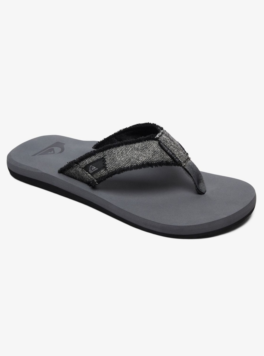 Hombre Quiksilver | Monkey Abyss - Sandalias Para Hombre Grey/Black/Grey