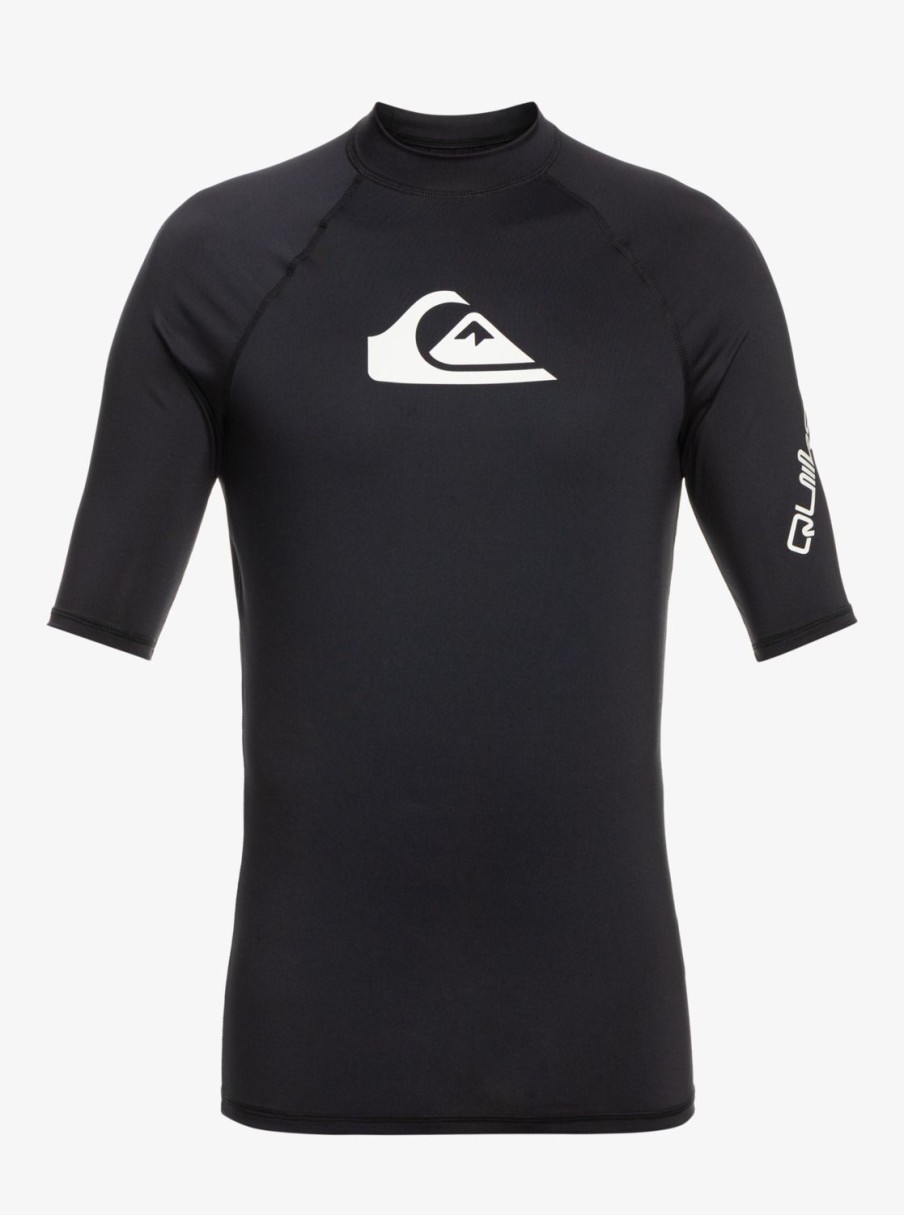 Nino Quiksilver Lycras | All Time - Licra De Manga Corta Upf 50 Para Chicos 8-16 Black