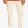 Hombre Quiksilver Pantalones | Aqua Cult Natural - Vaquero Para Hombre Antique White