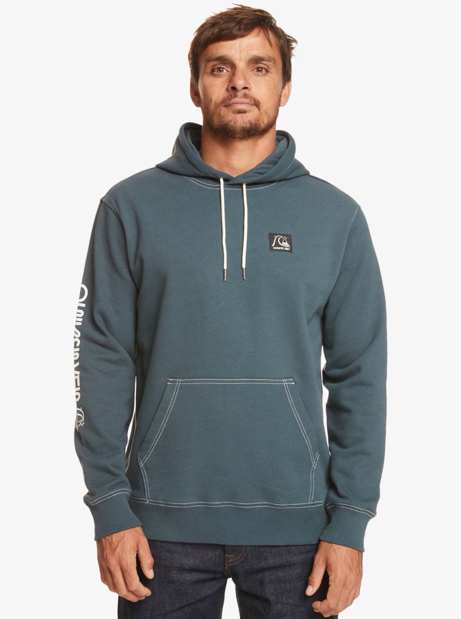 Hombre Quiksilver Sudaderas & Jerseis | The Original - Sudadera Con Capucha Para Hombre Midnight Navy