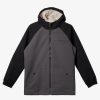 Nino Quiksilver Chaquetas & Abrigos | Isaac - Anorak Para Chicos 8-16 Black