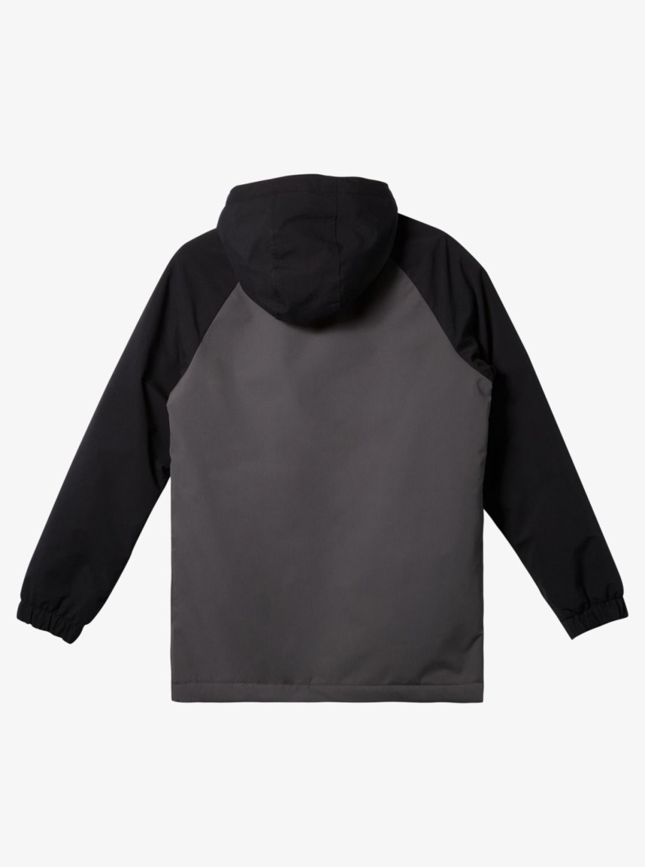 Nino Quiksilver Chaquetas & Abrigos | Isaac - Anorak Para Chicos 8-16 Black